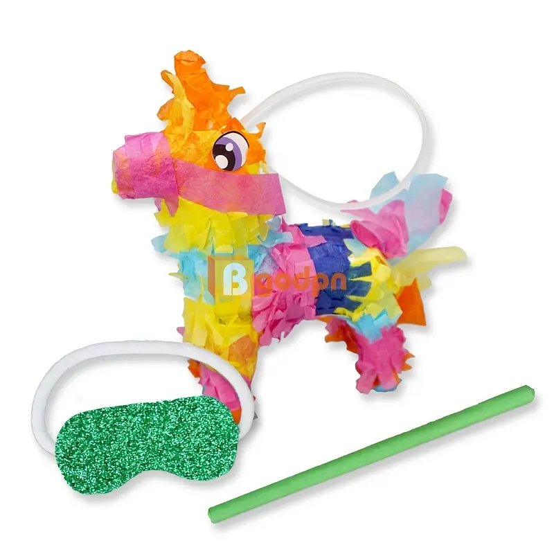 Set, Elf Piñata Para Muñecas De 12 Accesorios De Casa De Muñecas Miniatura  Piñata Burro Pretend Fiesta De Cumpleaños Decoraciones Toppers De Pastel