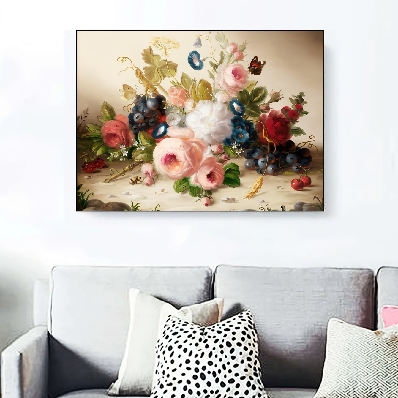 Fruit And Flower Diy Diamond Painting - Arts, Crafts & Sewing - Temu