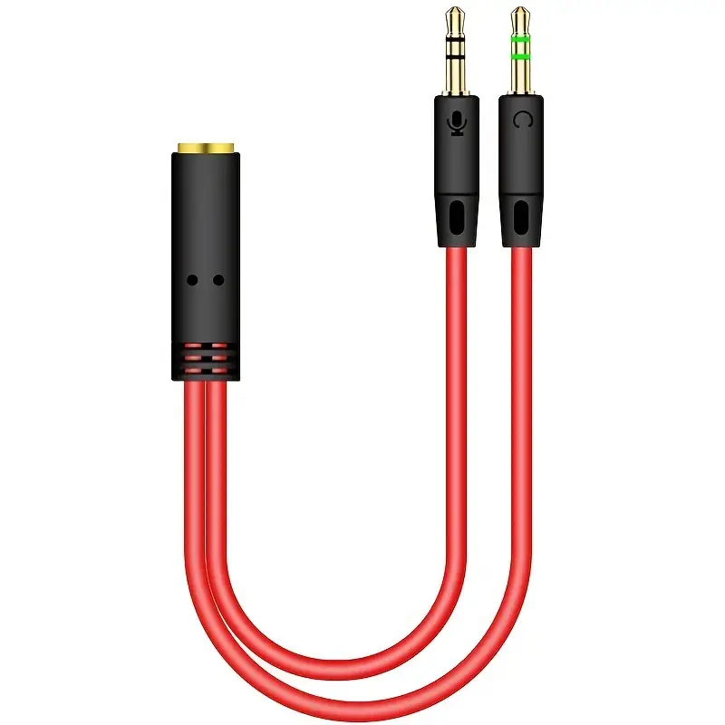 Cable Divisor 3 5mm 2 En 1 Macho Hembra Aux Cable Audio Mp3 - Temu