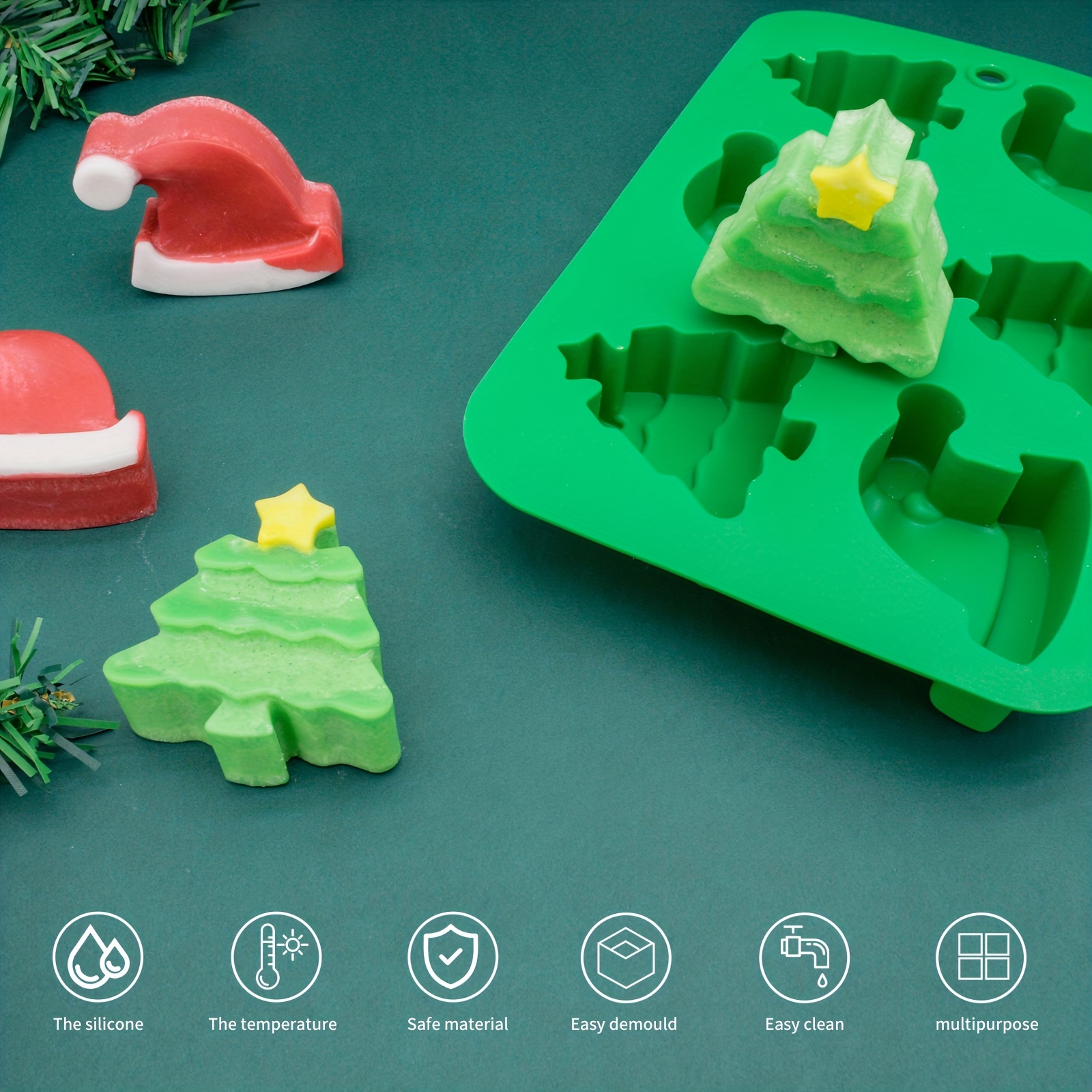  3D Christmas Tree Mold, 3D Silicone Christmas Baking Molds, Christmas  Tree Cake Pan, Christmas Tree Silicone Cake Mold Baking Tray, Christmas  Baking Pan Muffin Mold DIY Crafts: Home & Kitchen
