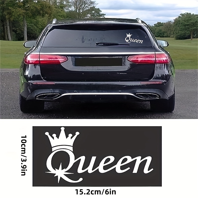 Queen Crown Car Sticker Vinyl Decal Bumper Stickers Window - Temu Canada