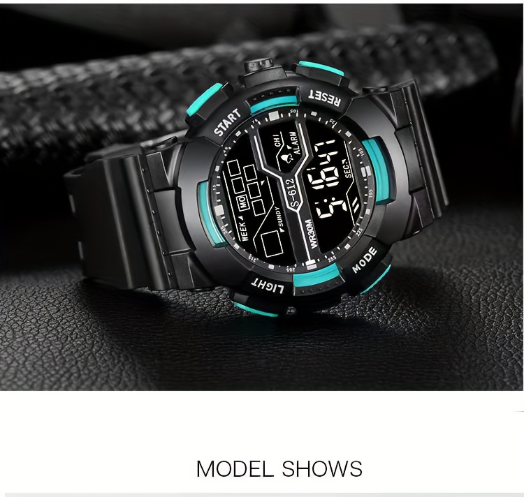 sports electronic watch for teenagers luminous watch for men and women   for gifts details 4