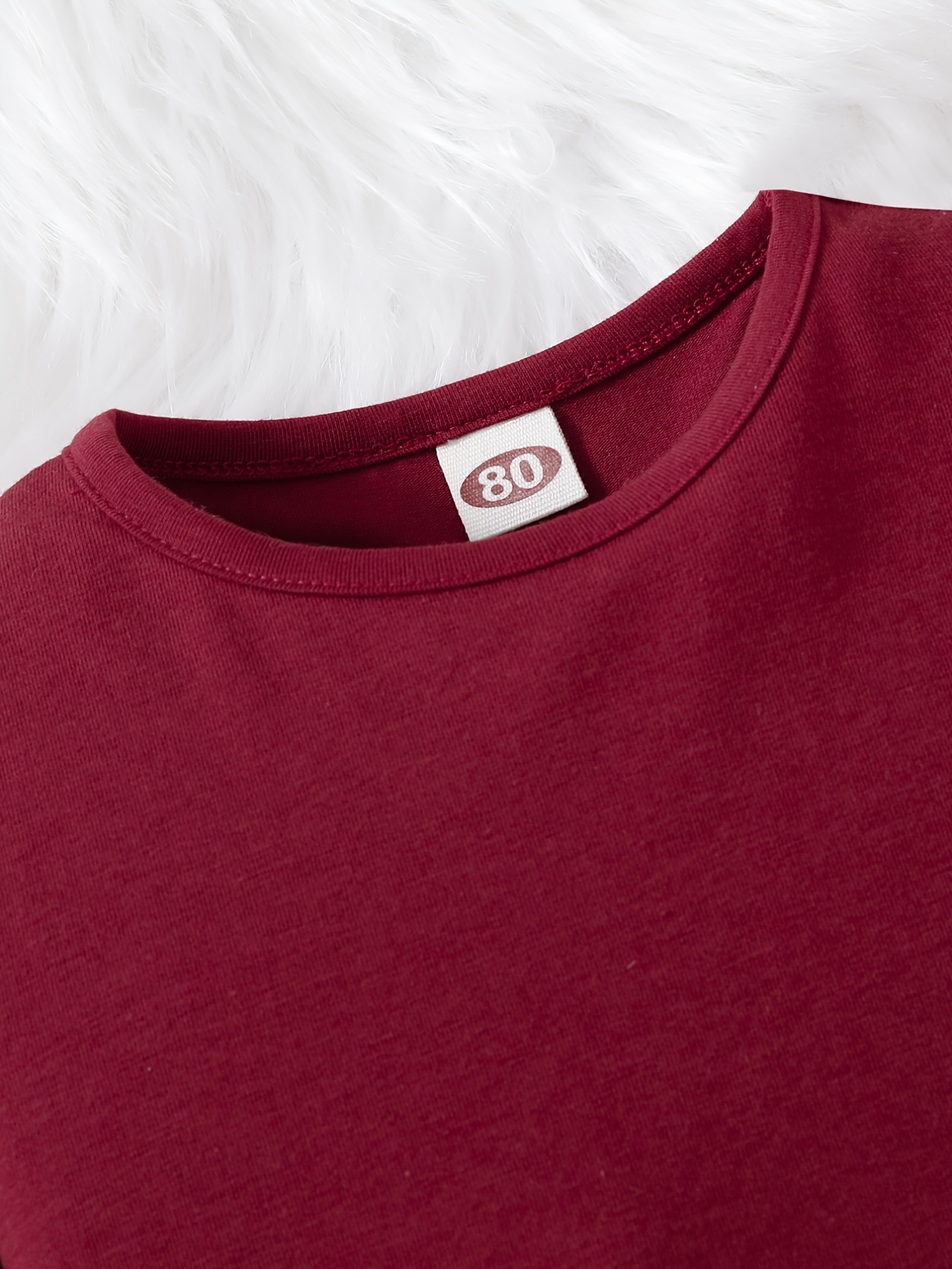 toddler maroon long sleeve shirt