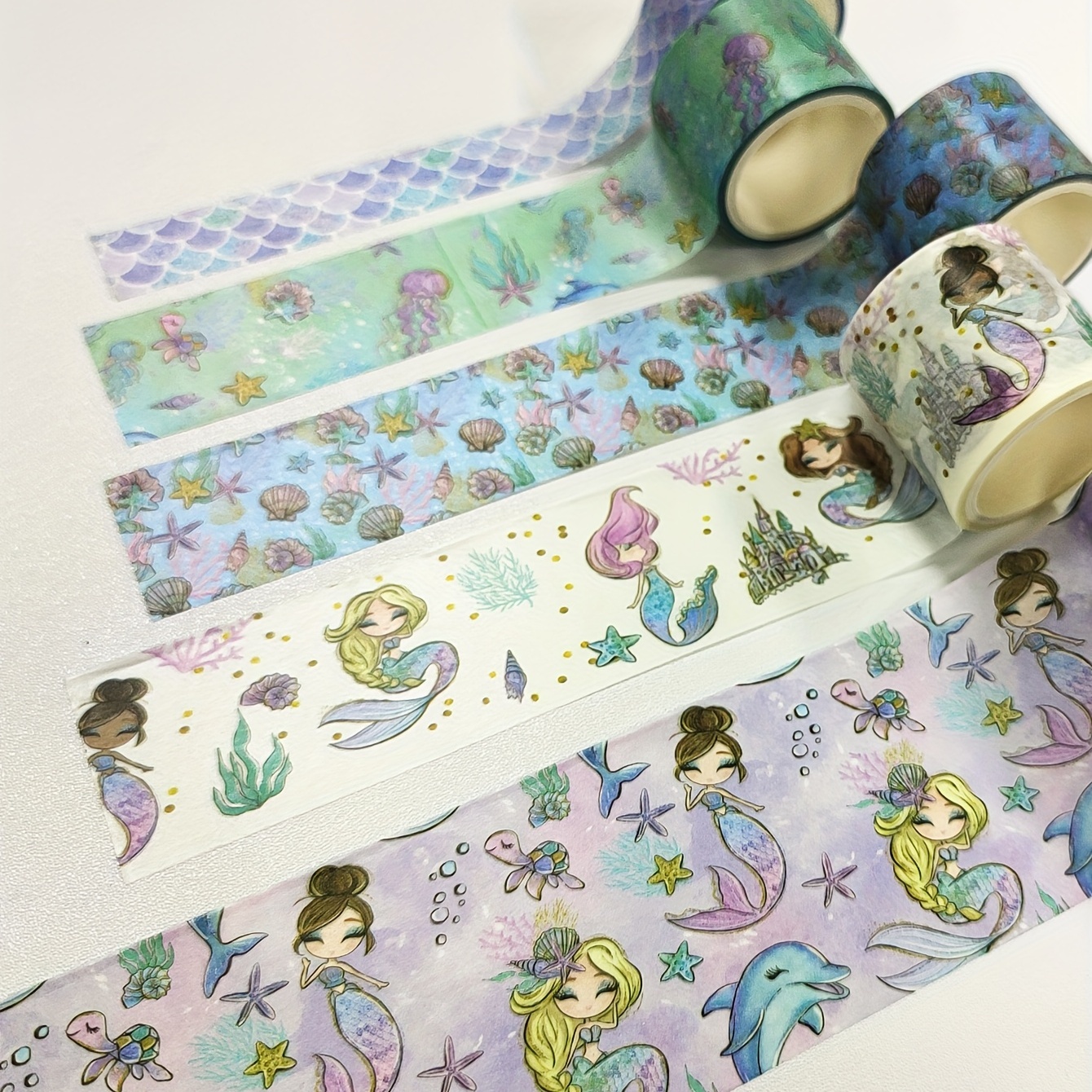 Washi Tape Set Kids Cute Theme Decorative Masking Tape Diy - Temu