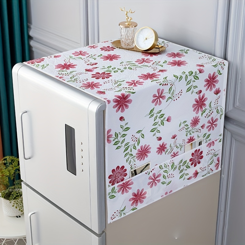 Buy Refrigerator Cover Sea Cotton Cloth Anti-dust Cover Fridge Towel Dust  Cover Online