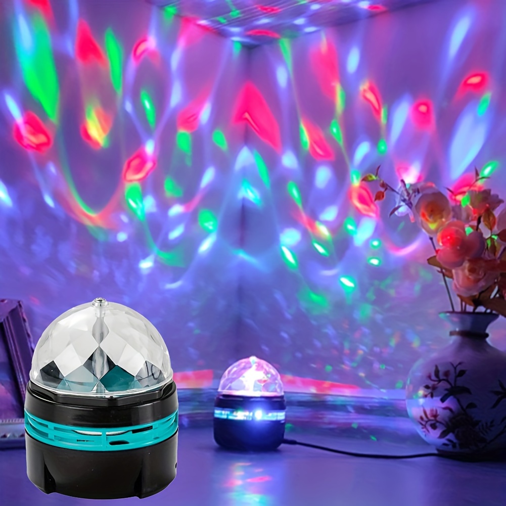 Boule Magique rotative colorée, Mise à Niveau 2024, Ampoule Disco LED  colorée, diffuseur de Boule Disco, lumières de fête Portables, Ampoule  Magique