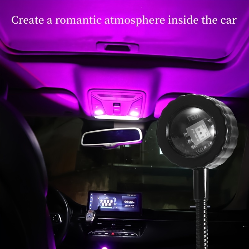 car interior projector lights