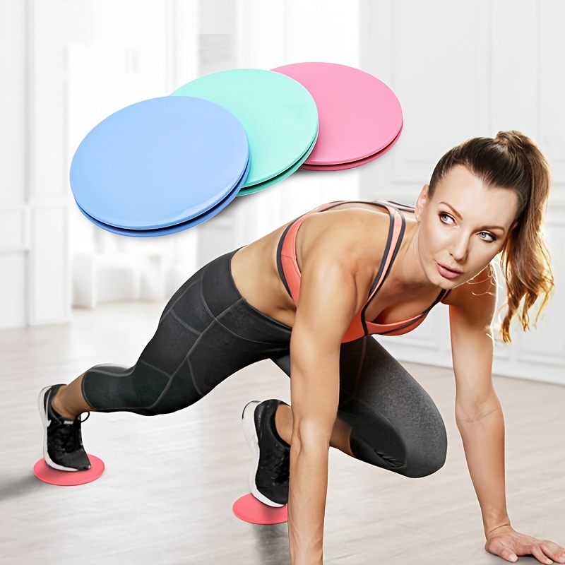 Tonifica el cuerpo con estos 5 ejercicios con discos deslizantes