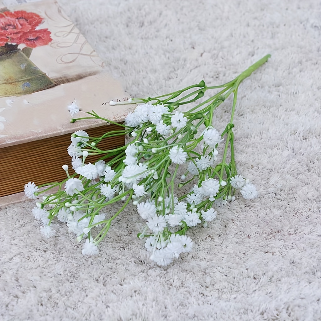 Baby Breath Flowers Artificial Gypsophila Bouquetes.. Gifting, Home  Decor, Bedroom, Garden, Living Room ..…