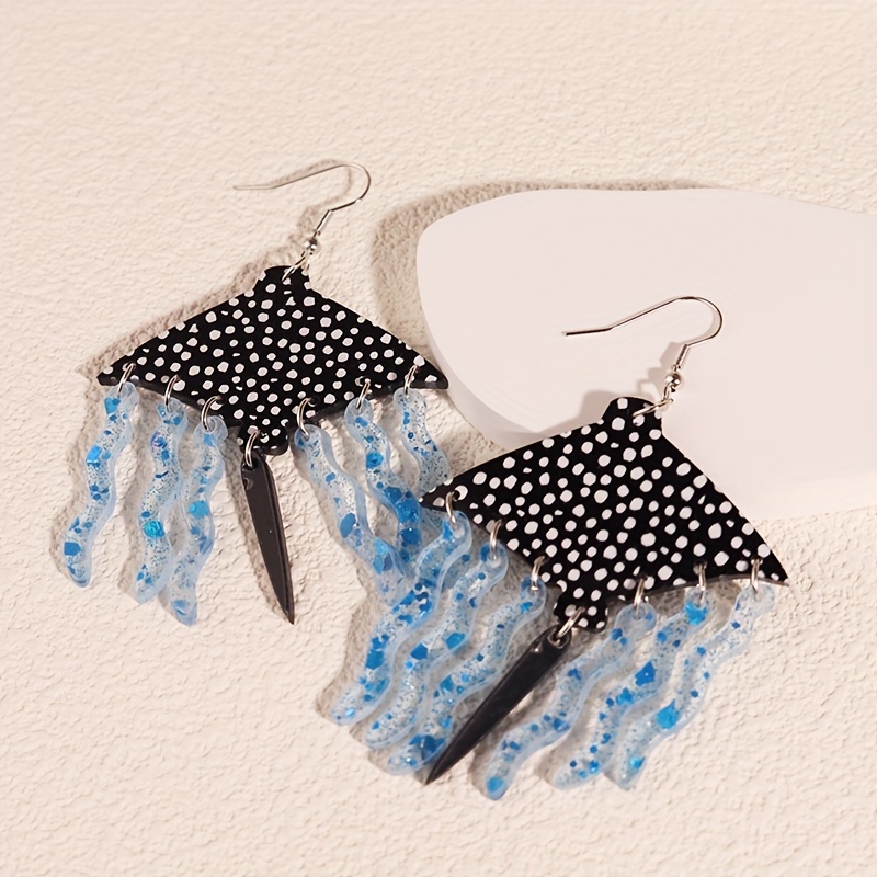 Trendy Fish Hook Stud Earrings For Men Gifts For - Temu