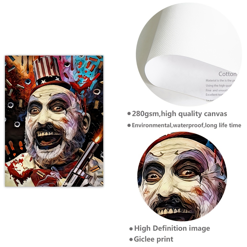 joker wallpaper Prison picture wall picture cool poster bar wall decor  canvas art frameless wall art painting