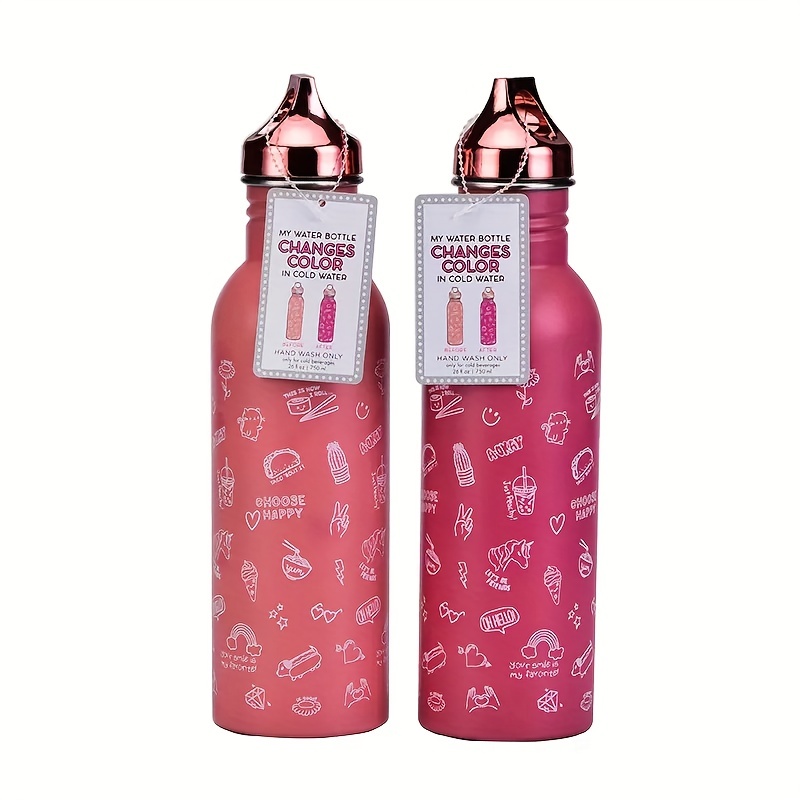 500ml Kids Cute Unicorn Water Bottle Sport Plastic Shaker Portable Bottle  Milk Carton Novelty