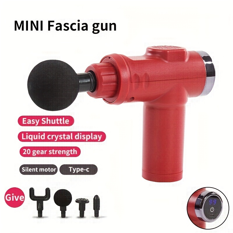 New Fascial Massage Gun Muscle Relaxation Vibration Machine - Temu