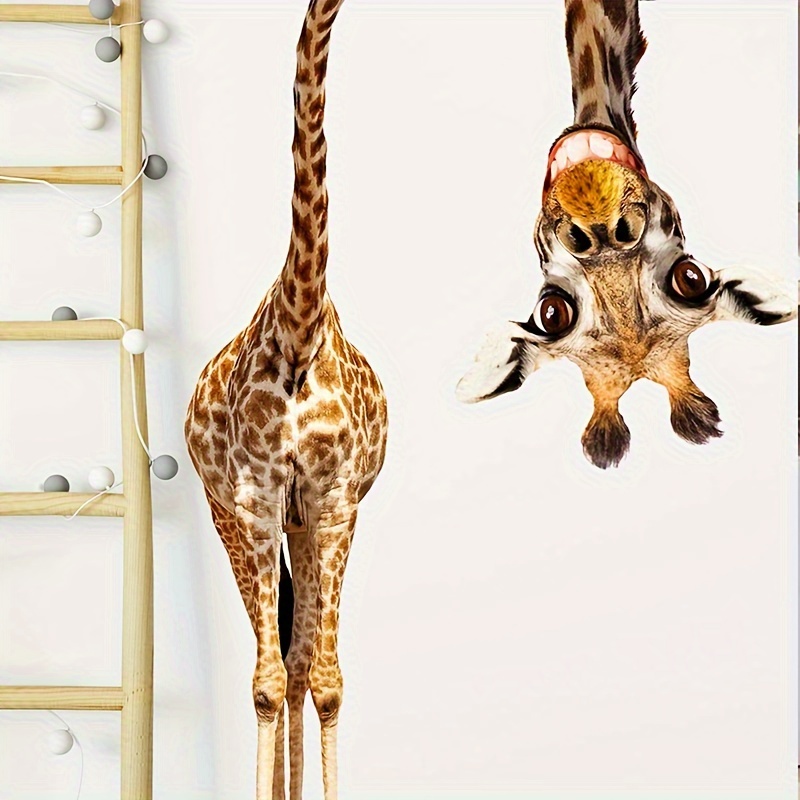 Painting Bathroom Door Mat Tree Giraffe Crane Super Soft Non - Temu