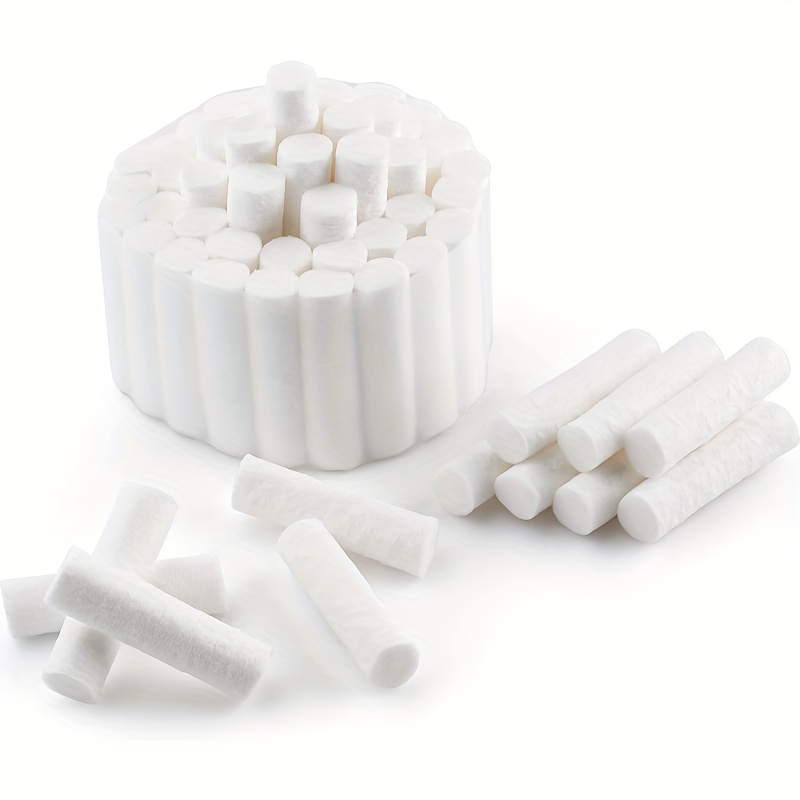 50pcs High Absorbent Cotton Rolls for Dental Use