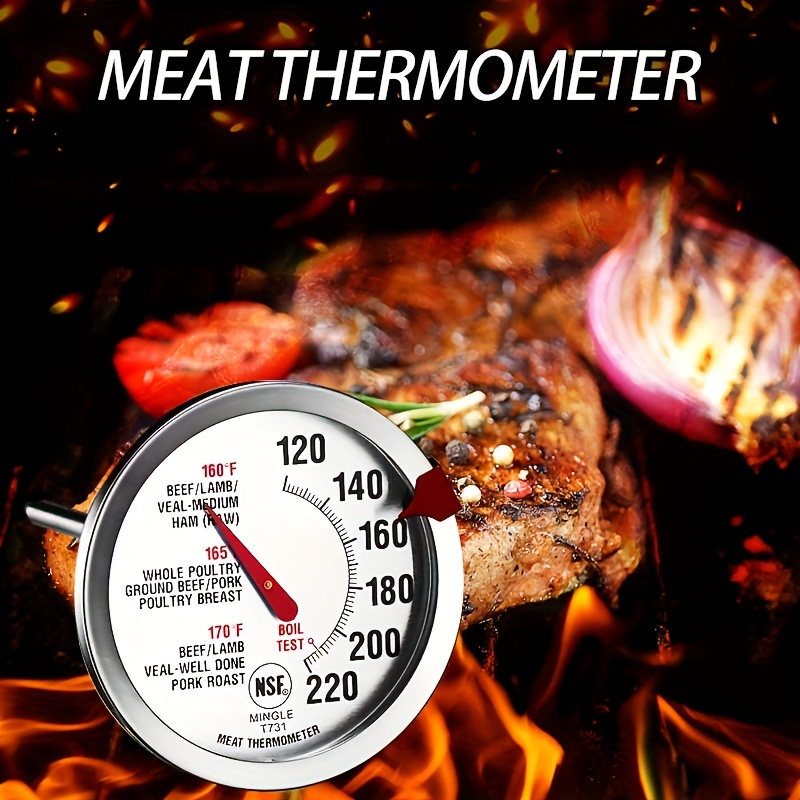 Machinehome Food Thermometer Digital Touchscreen Meat Temperature