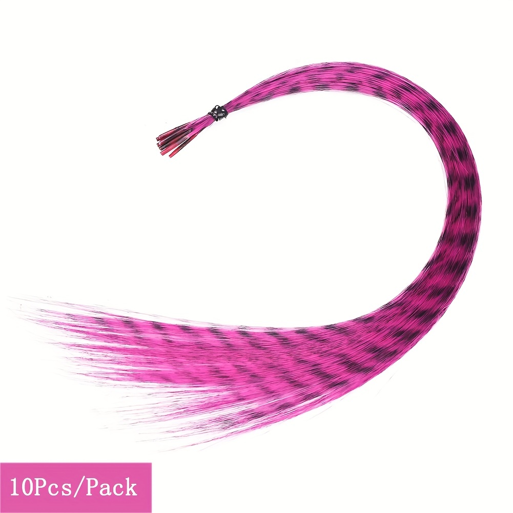 14 Strands 13 Colors 16' Mixed Colors Colored Synthetic Feather Hair  Extensions Kit (Not Real Feather) with 100 Pcs Sillicon Micro Link Beads 1  Crochet Hook Tools Kit (mixed14) price in Saudi