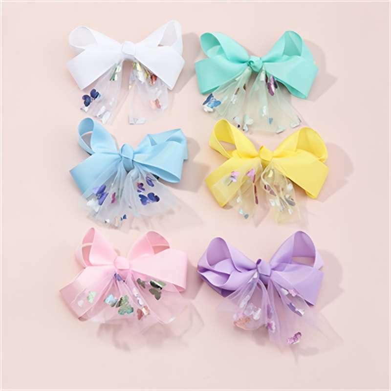 Little bow deals hair clips