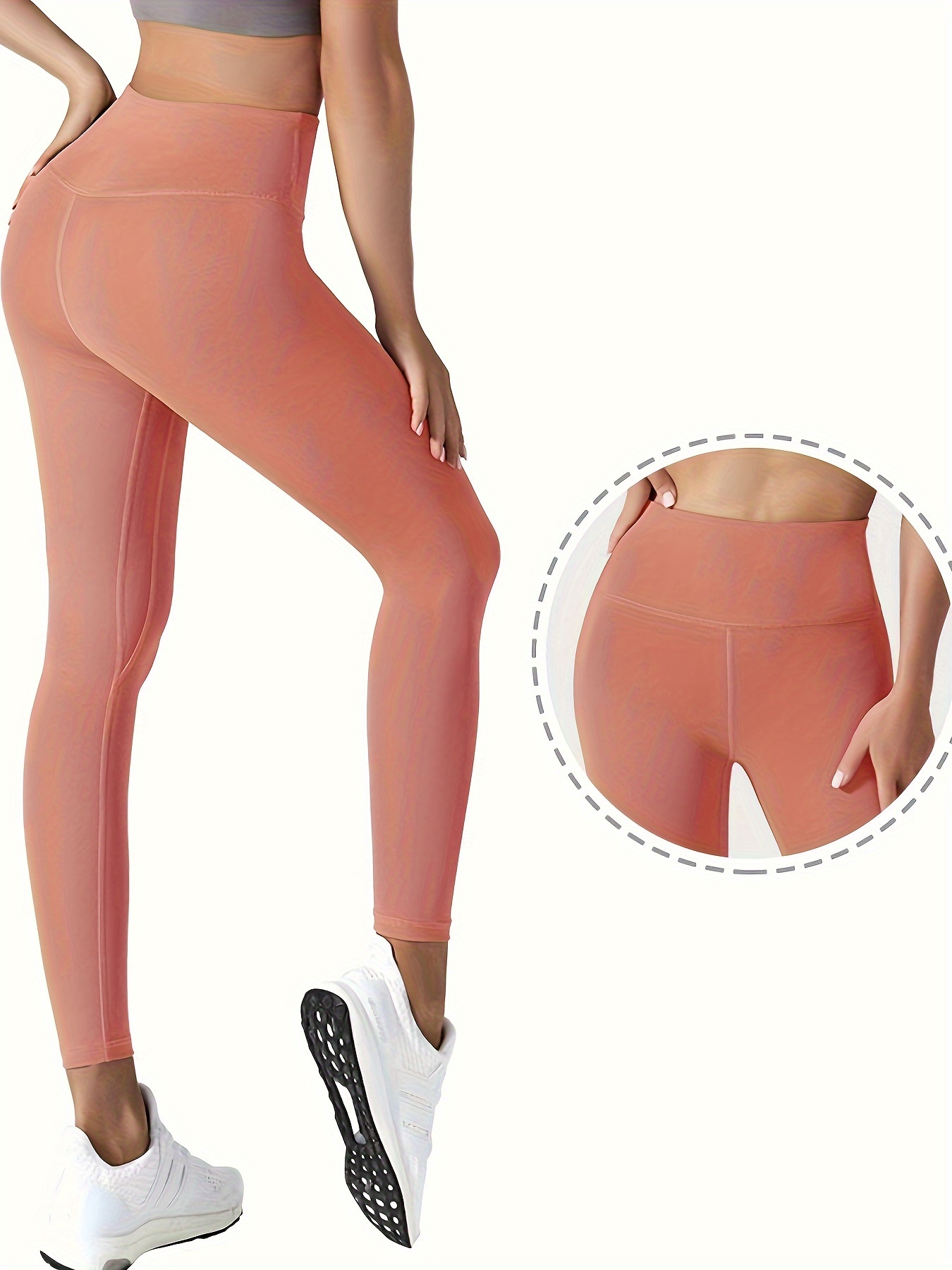 Solid Thermal Pants Soft Comfy Slim Elastic Tights Winter - Temu