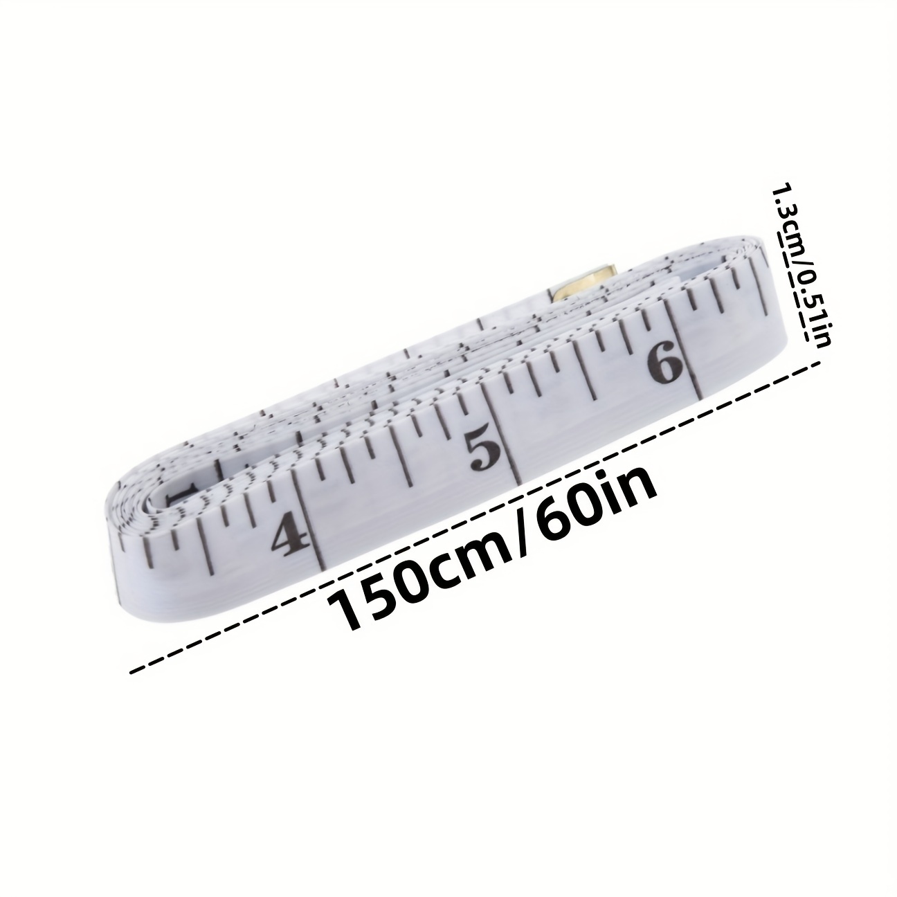 Soft Tape Measure Double Scale Flexible Ruler For Weight - Temu