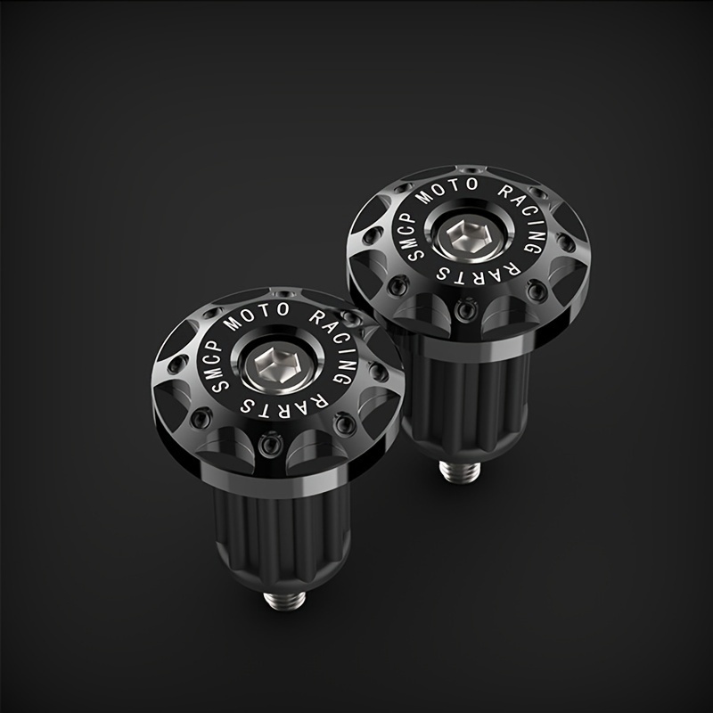 Tapón De Manillar Con Control De Velocidad Universal – Aluminio Y Goma Para Motos 7/8″
