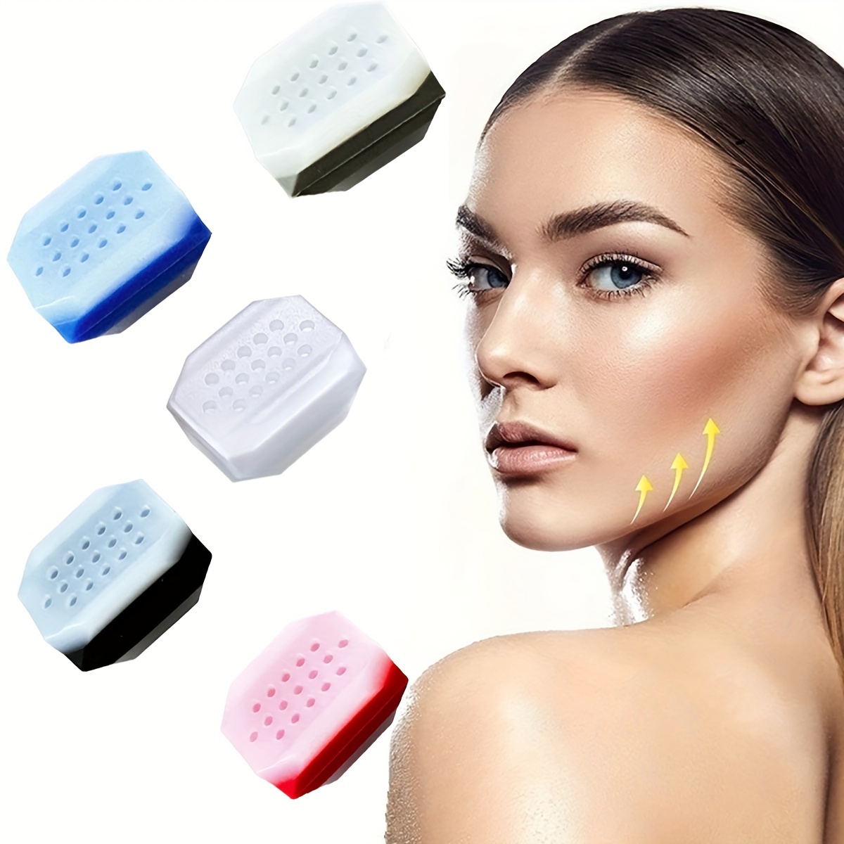 Unisex Facial Jawline Exerciser Silicone Chewing Equipment - Temu