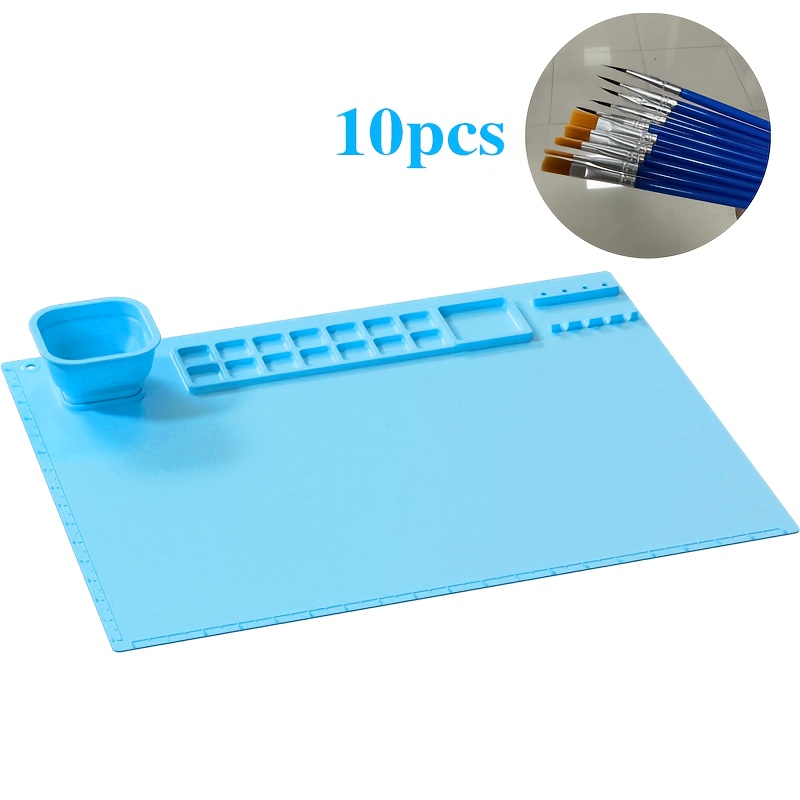 Silicone Painting Mat Art Mat Washable Silicone Graffiti Mat - Temu