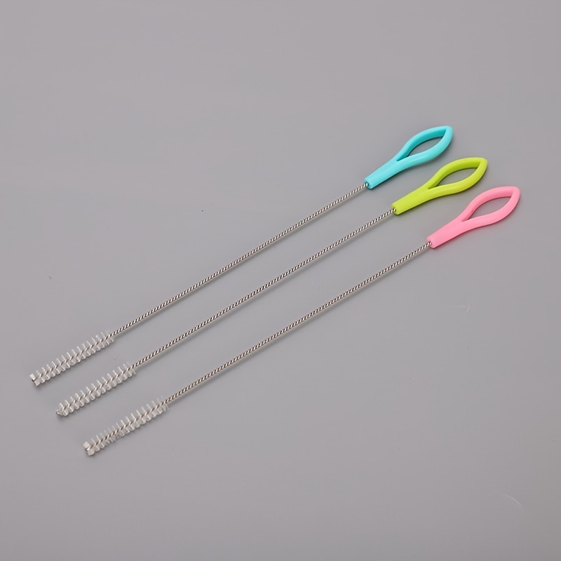 23cm Straw Cleaning Brush Stainless Steel Straw Cleaner for Tube