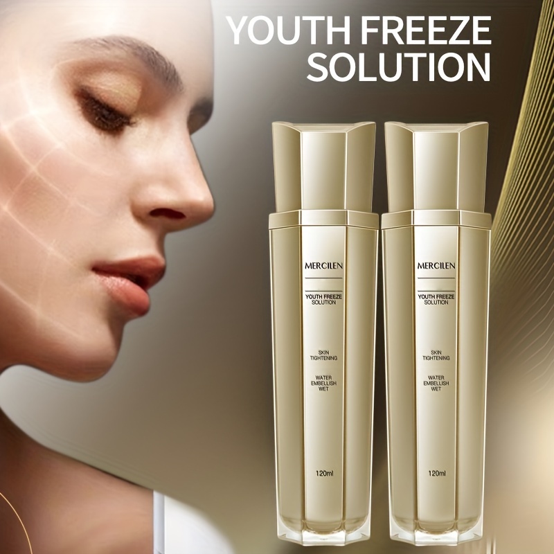 MERCILEN Collagen Boosting Makeup Spray - Hydrating & Moisturizing with Shea Butter, Hyaluronic Acid & Niacinamide, Fragrance-Free for All Light Beige Types, Men & Women, Daily Skincare, Sleek Bottle Design, Niacinamide Enriched