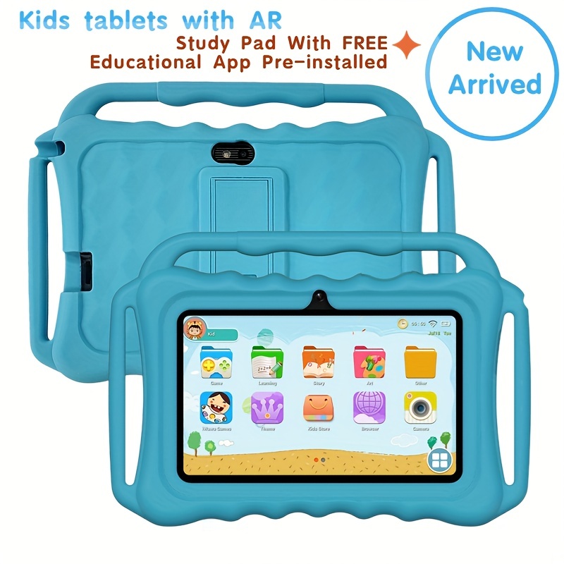Tablette PC 7 Pouces Pour Enfants, 2 Go De RAM, 32 Go De ROM, Jeu Éducatif,  Double Caméra, Bluetooth, Wifi, Android A133 Du 73,29 €