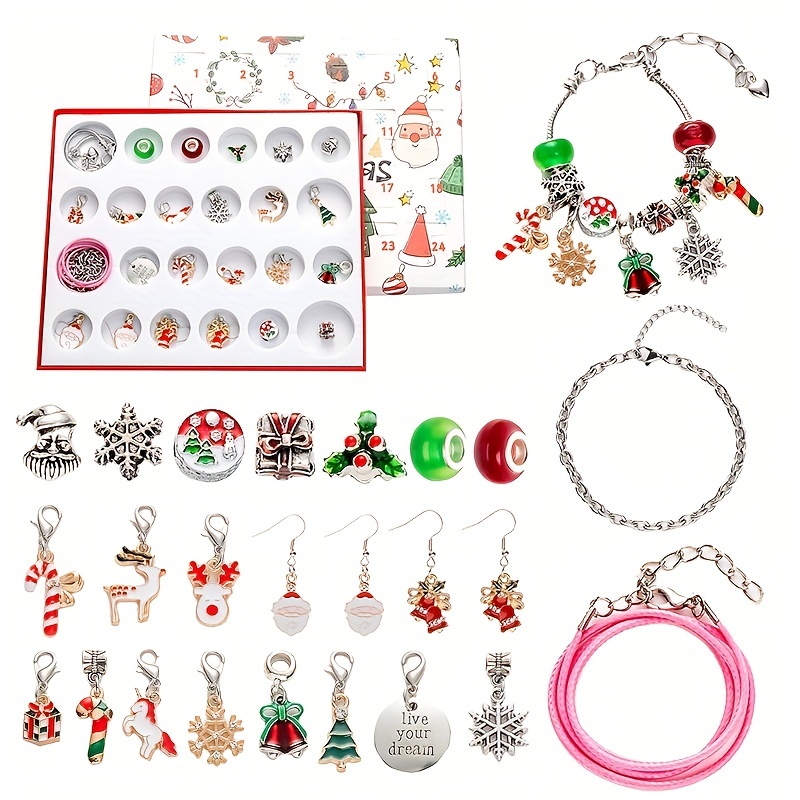 Bracelet Silicone Noël - Petits Cadeaux Noël calendrier avent