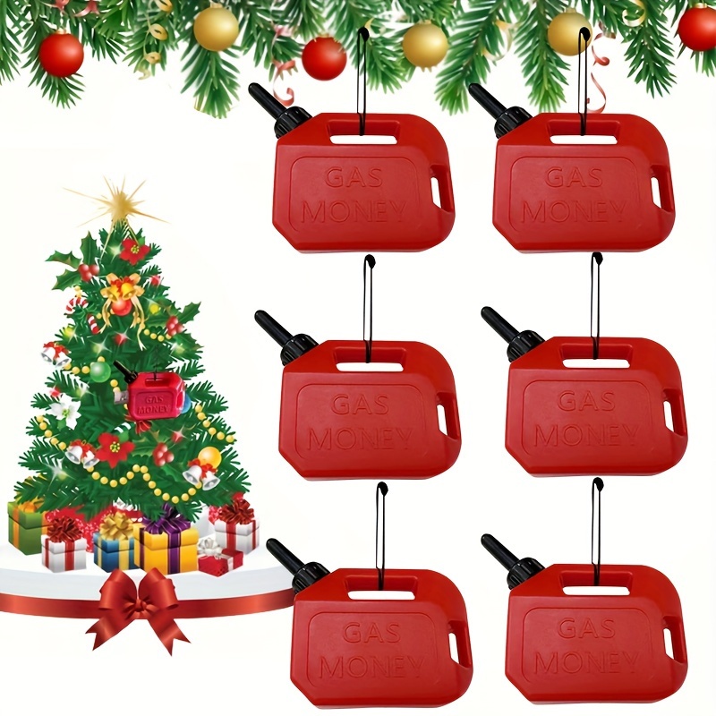 Christmas Gas Ahorro Dinero Decoración Navidad Colgante, Divertido Clip  Dinero Lata Gas Ornamento, Linda Decoración Barriles Gasolina Rojos,  Divertido Soporte Dinero Ornamento, Regalo Broma Hombre Mujer, Echa  Vistazo Ofertas Hoy Ahora