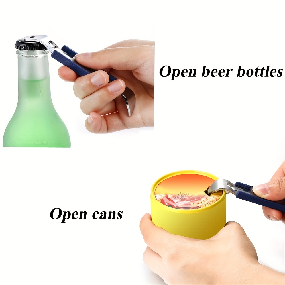 Stainless Steel Premium Automatic Bottle Opener Creative Beer Bottle Opener  - Temu