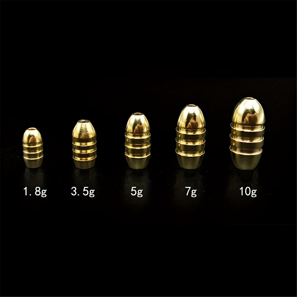 Bullet Weights Fishing Sinkers 1.8g~14g Fishing Weight for Texas