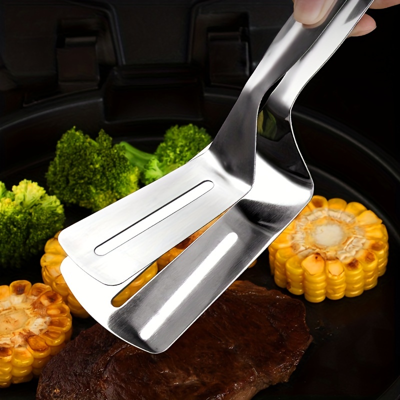 1 Multifunctional Spatula Grip Food Flip Fried Egg Tong - Temu