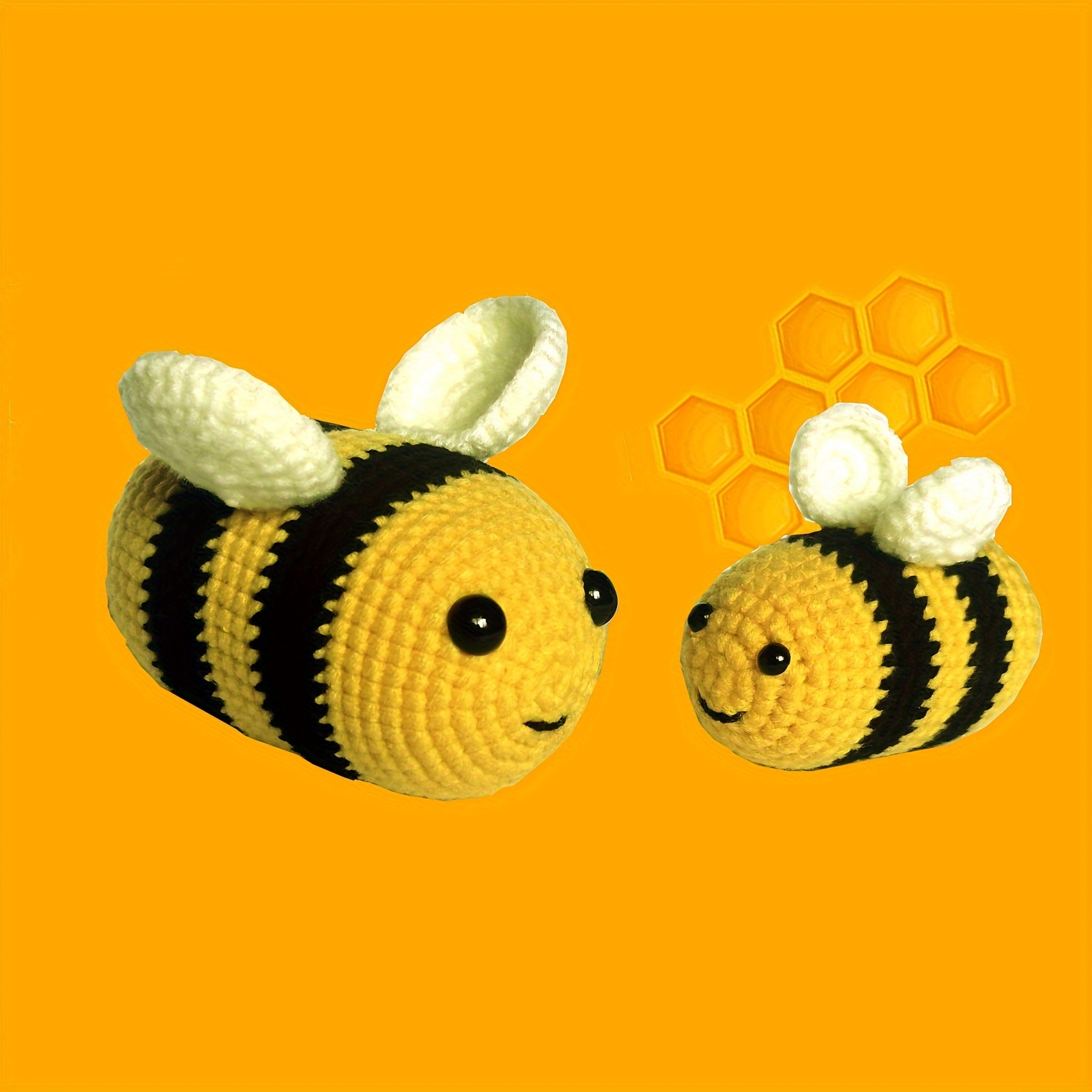 amigurumi kit - crochet bumble bee craft kit