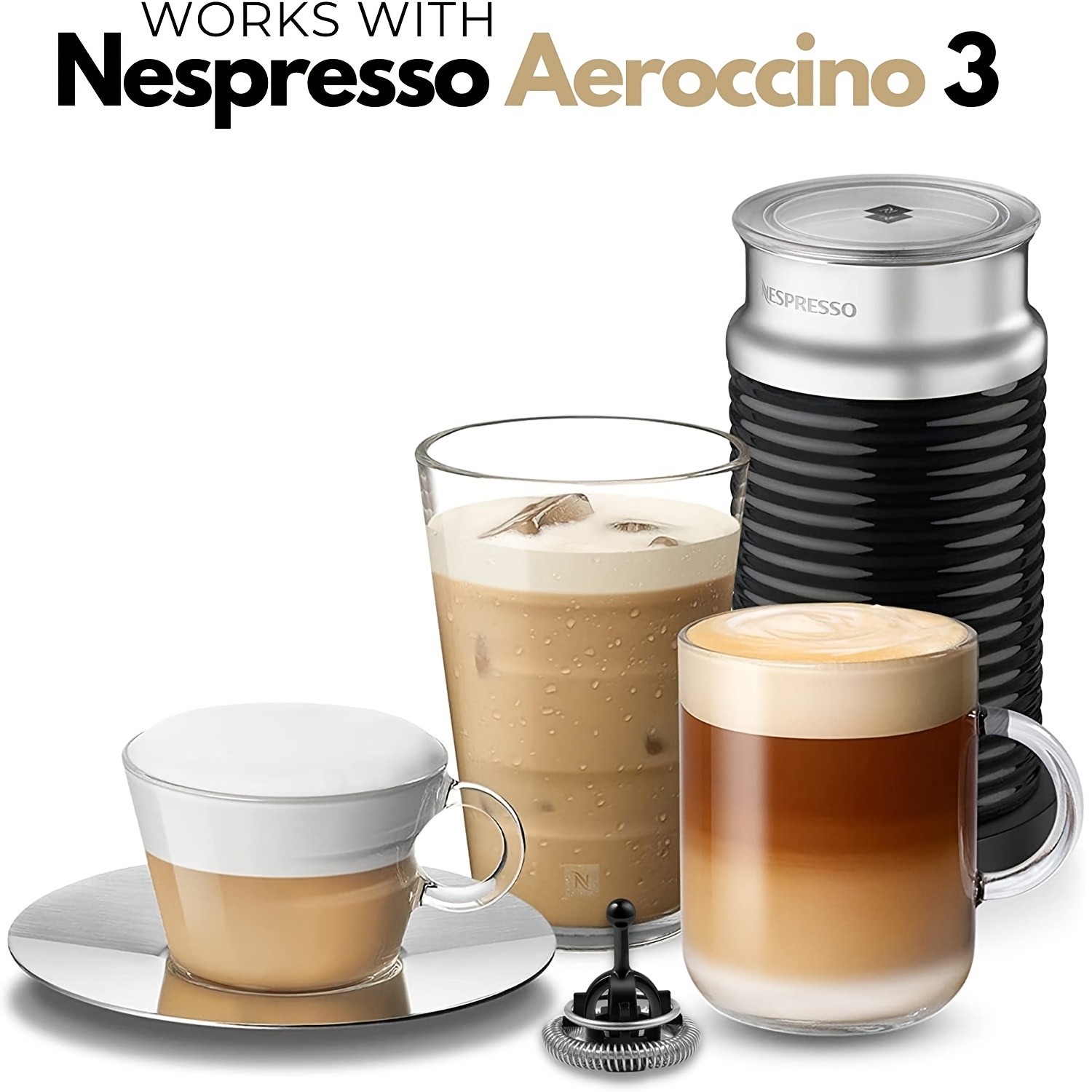 1PCS for NESPRESSO Aeroccino 3 4 Milk Frother Accessories Milk