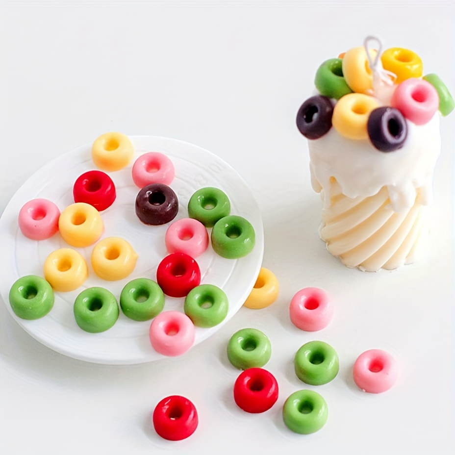 48 Hole Silicone Material Small Donut Chocolate Mold Diy Baking Mold Sugar  Glue Candy Mold Fire Paint Wax Holder Ice Cube Cookie Cake Jelly Candy  Multifunctional - Temu