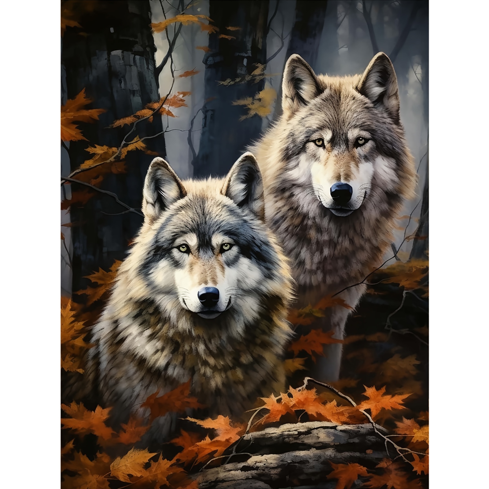 5D Diamond Painting Kits,Animals Diamond Art Kit for Adults Full Drill  Round,Pai