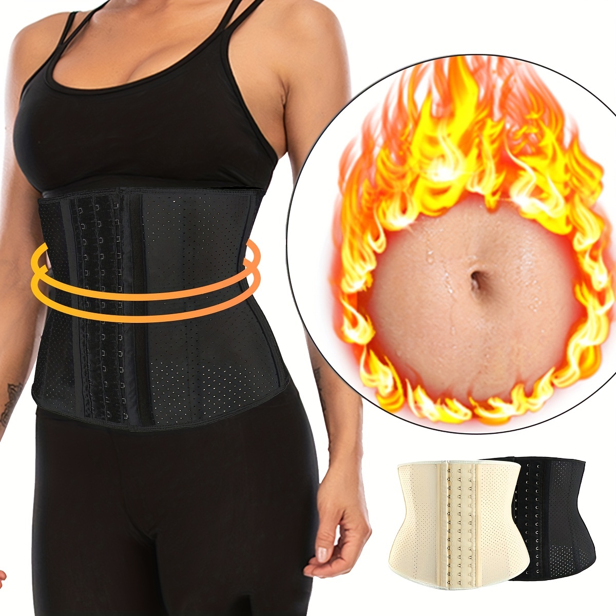 Sauna Suit For Women Adjustable Waist Trainer Workout - Temu