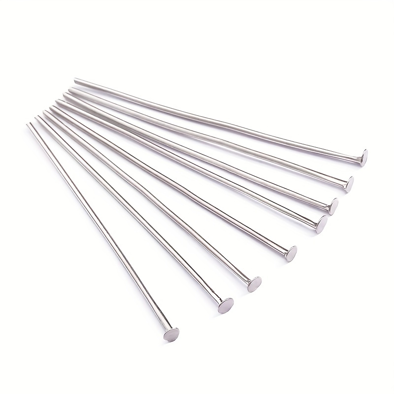 Bag Flat Head Pins T shaped Head Pins For Jewelry Making Diy - Temu