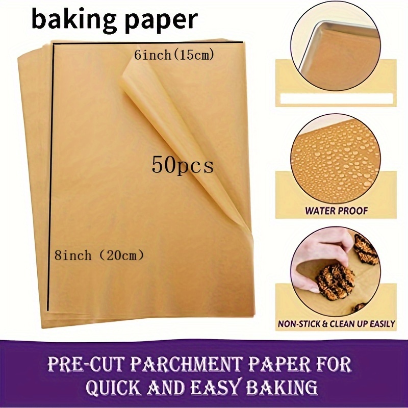 Parchment Paper Baking Paper Non stick Parchment Paper Roll - Temu