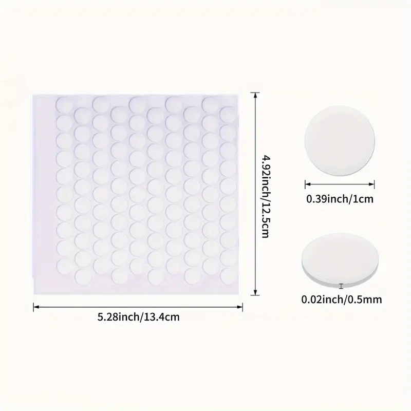 Double Sided Tape Double Sided Sticky Stickers Dots - Temu