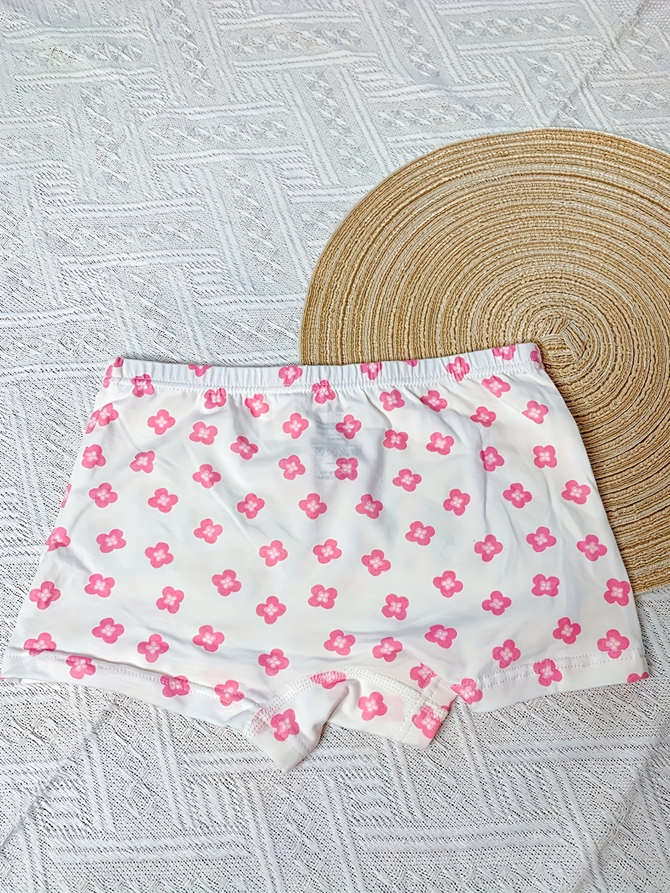 Girls Underwear Cotton Cute Random Pattern Breathable Boxers - Temu