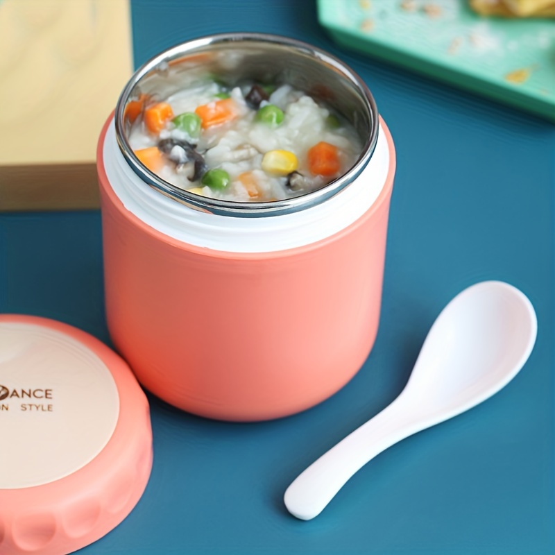 Thermos for Hot Food Kids Lunch Box with Spoon Food Containers Kids Leak  Proof Insulated Lunch Box Container for Kids Insulated Lunch Container for