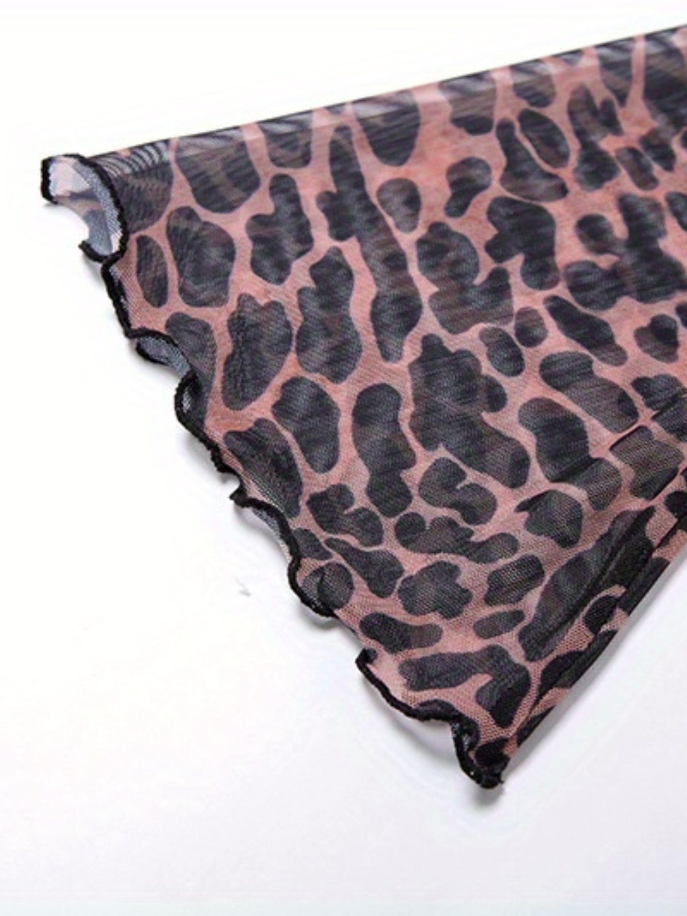  SherryDC Women's Leopard Printed Self Ties High