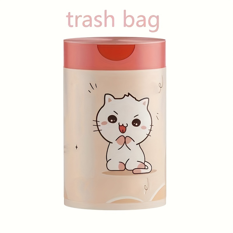 Cute Printed Drawstring Garbage Bag Tear free Large Capacity - Temu