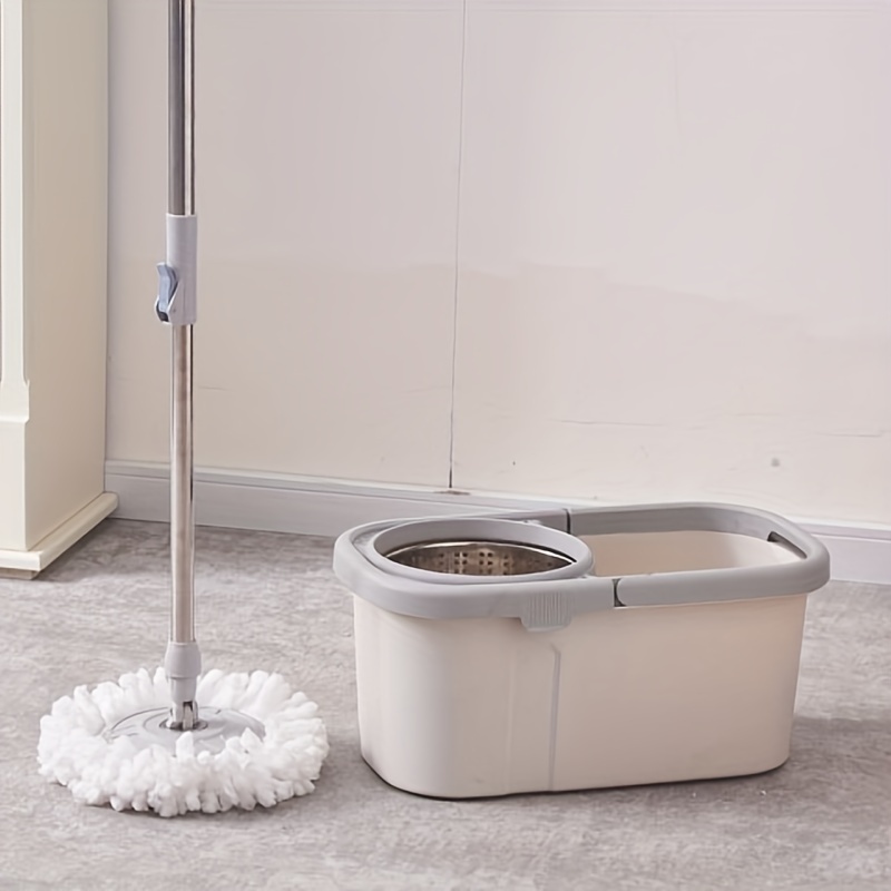 360° Rotation Collapsible Mop Bucket Set with Wringing Function