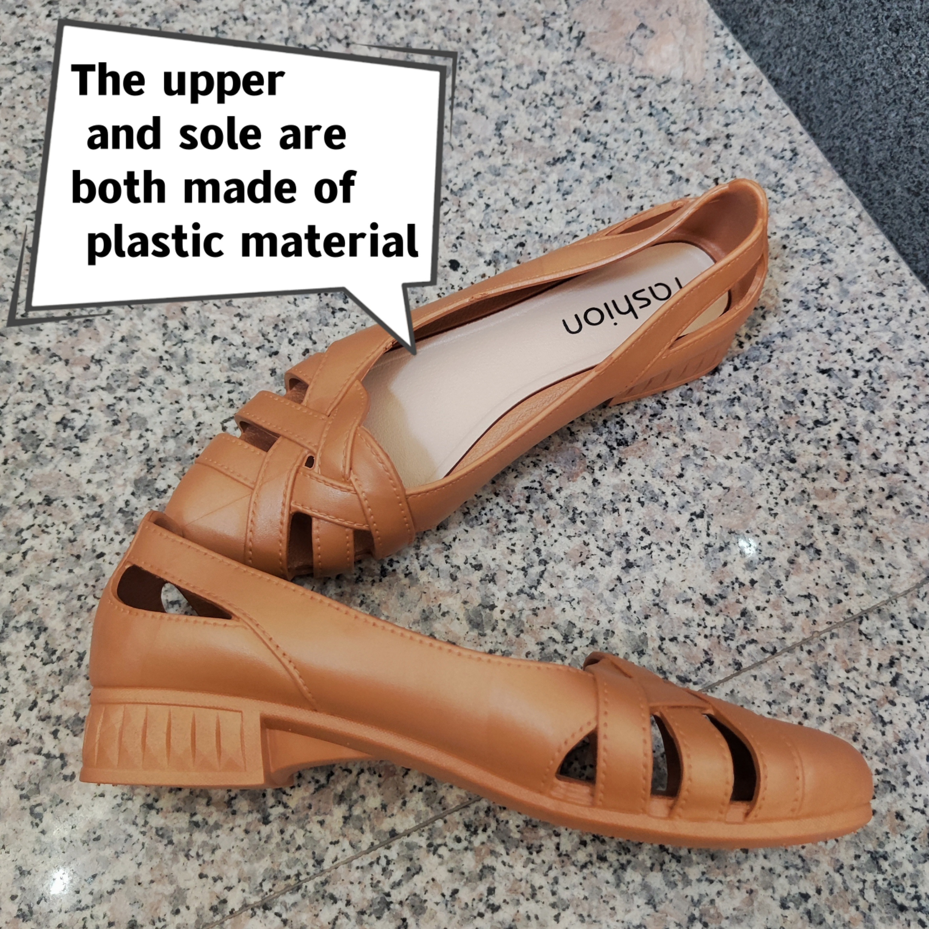womens pvc out toe summer details 1
