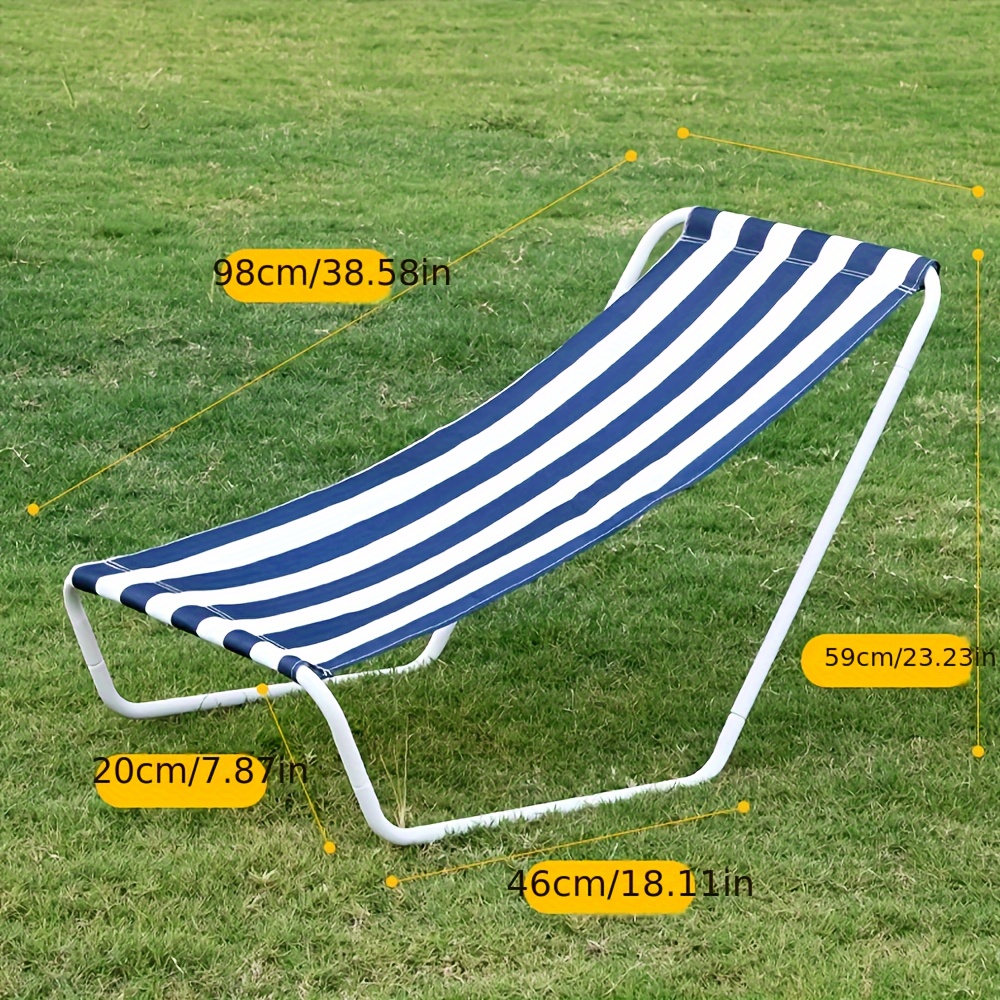 Outdoor Foldable Portable Beach Chair Back Chair As Outdoor